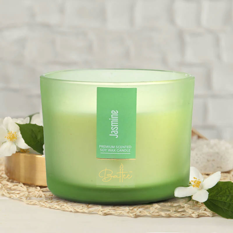 JASMINE 3 WICK SCENTED CANDLE