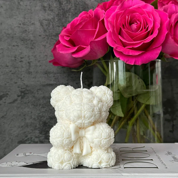 Love Teddy Bear Candle