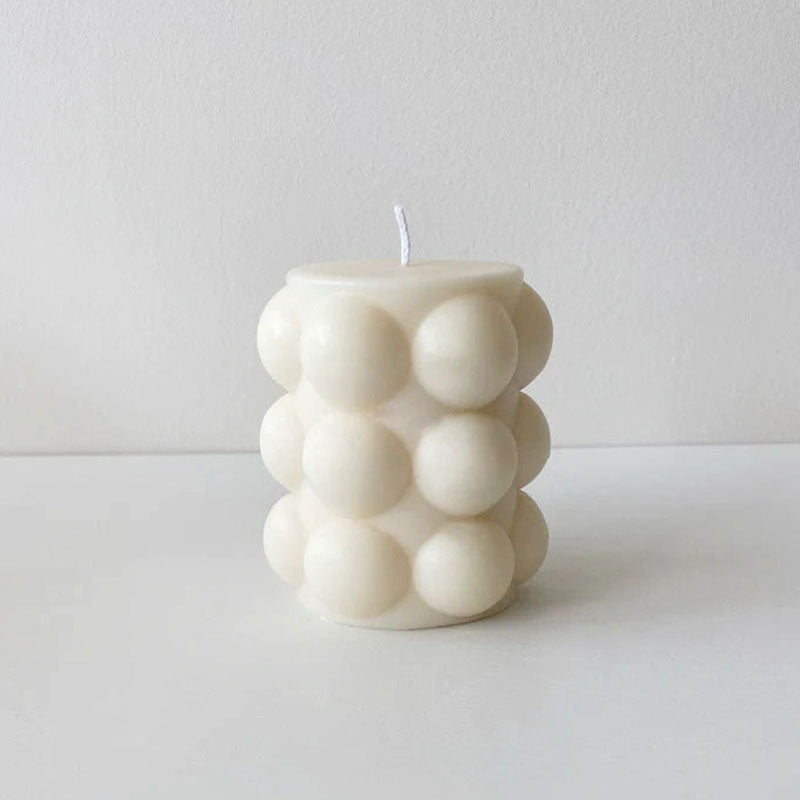 Bubble Pillor Candle