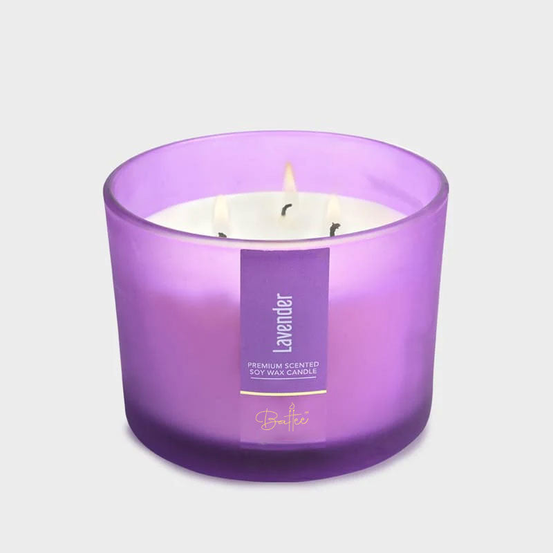 LAVENDER 3 WICK SCENTED CANDLE