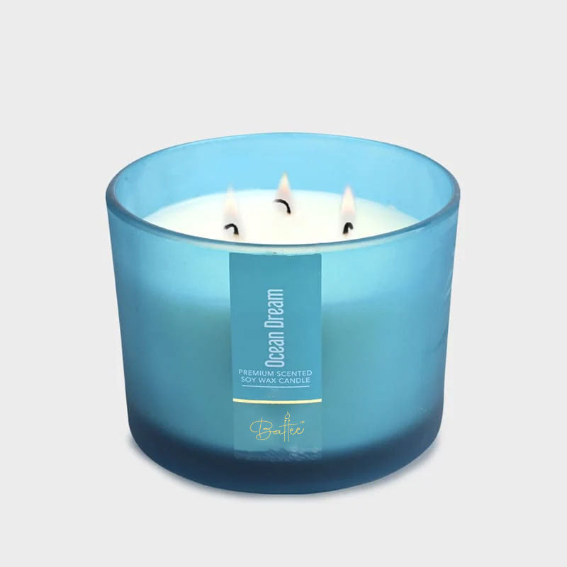 OCEAN DREAM 3 WICK SCENTED CANDLE