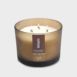 MAHOGANY 3 WICK SCENTED CANDLE