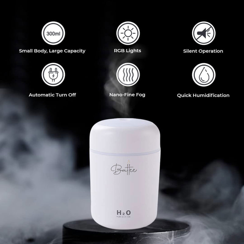 Battee Multicolour Mini Humidifier