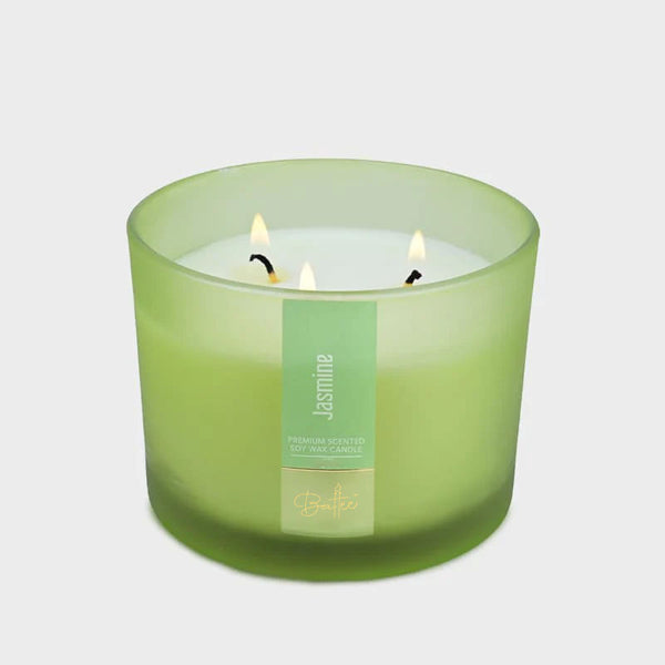 JASMINE 3 WICK SCENTED CANDLE